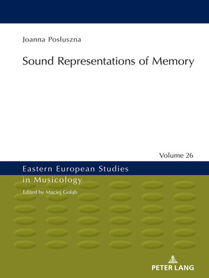 cover image of Sound Representations of Memory